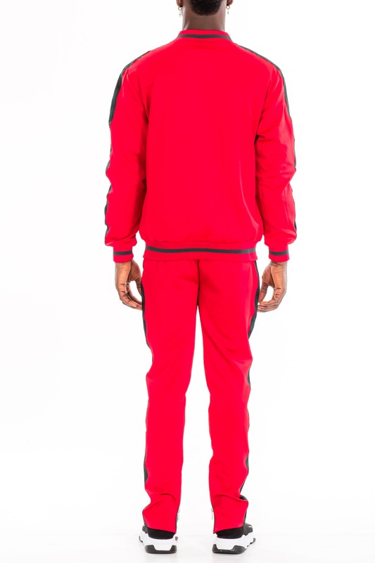Men's Diamond Tape 2 piece Track Suit