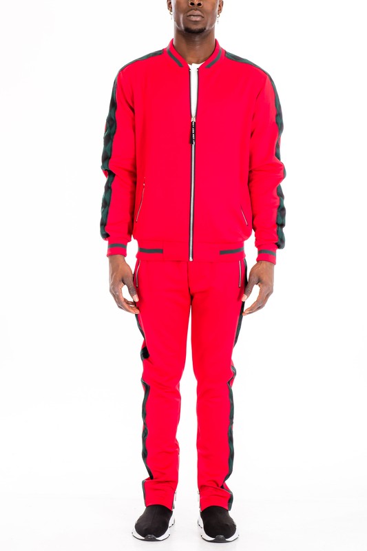 Men's Diamond Tape 2 piece Track Suit