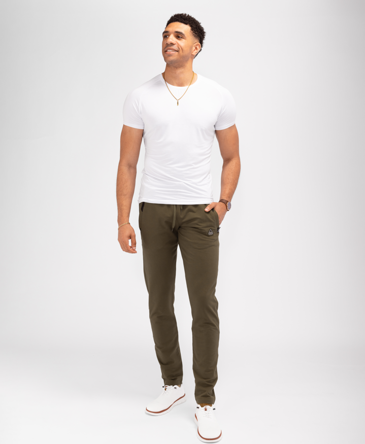 All-Day Comfort Athletic Sweatpants - Tapered (Regular Fit)