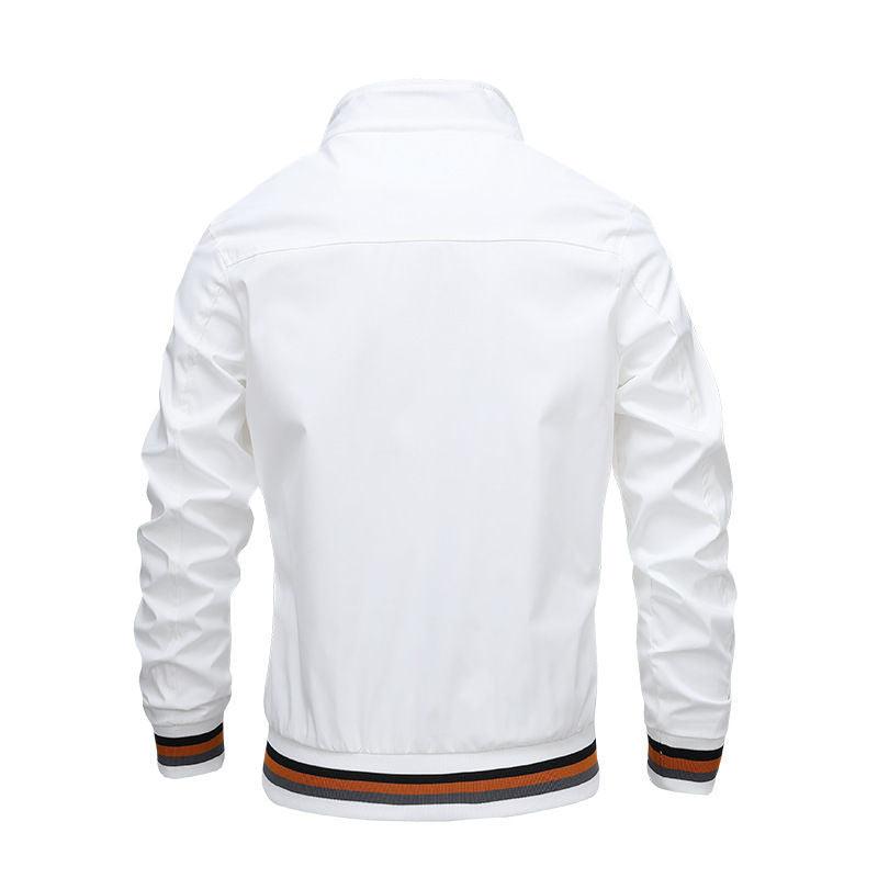 Men's Waterproof Windbreaker Jacket: Stylish & Protected for Autumn/Winter