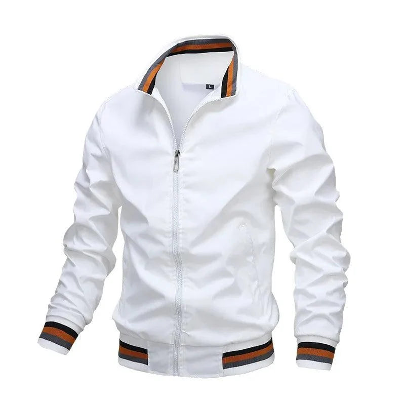Men's Waterproof Windbreaker Jacket: Stylish & Protected for Autumn/Winter
