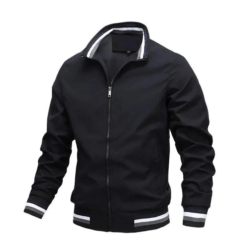Men's Waterproof Windbreaker Jacket: Stylish & Protected for Autumn/Winter