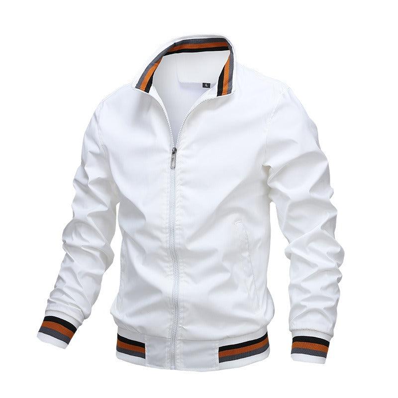 Men's Waterproof Windbreaker Jacket: Stylish & Protected for Autumn/Winter