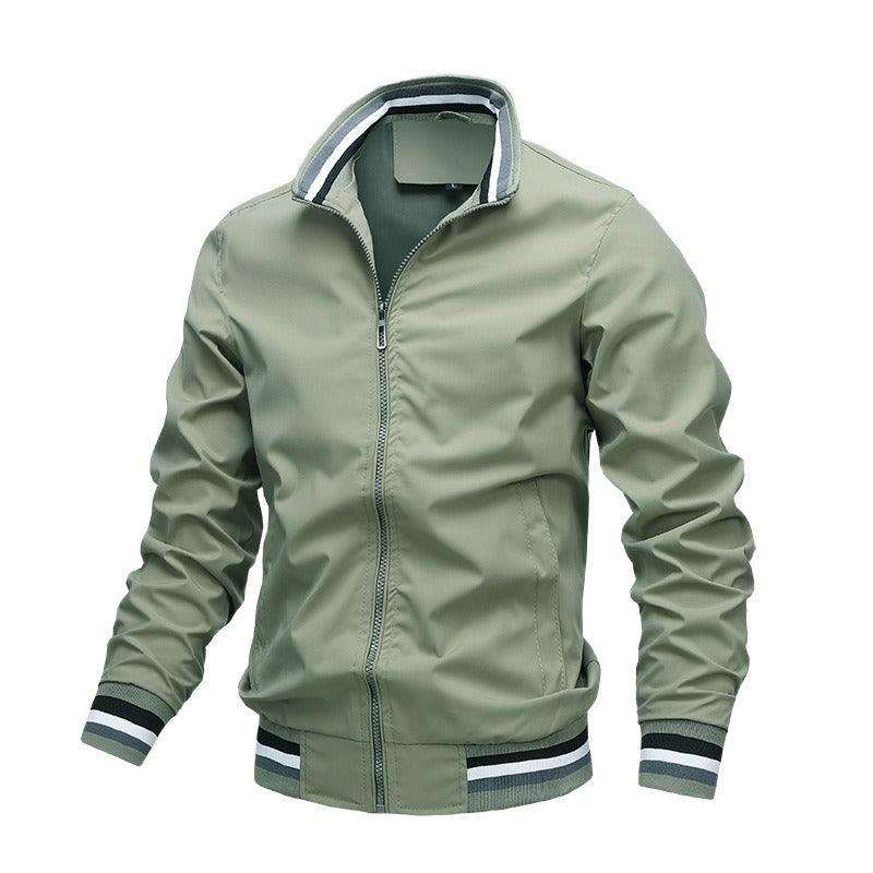 Men's Waterproof Windbreaker Jacket: Stylish & Protected for Autumn/Winter