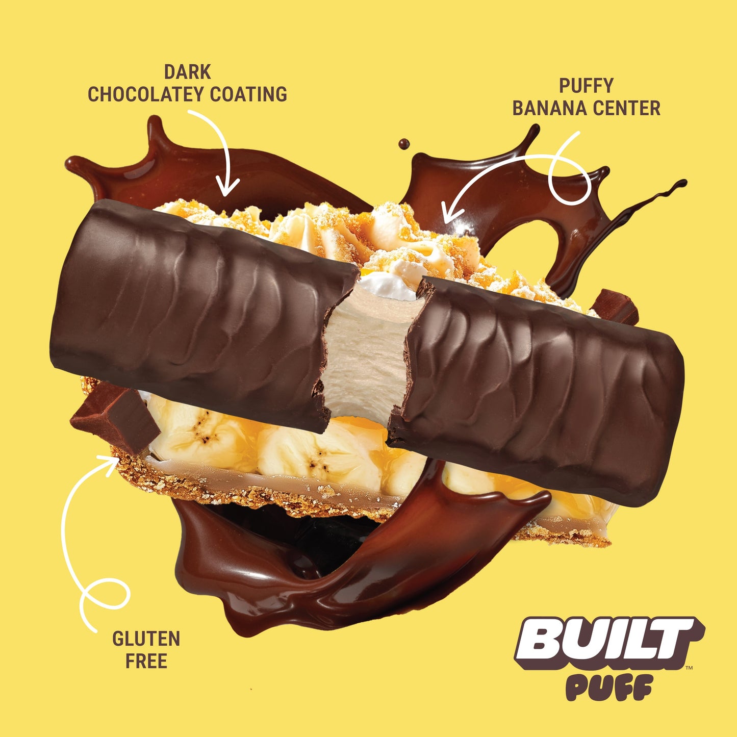 Banana Cream Pie Puff